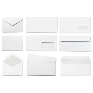 a group of envelopes